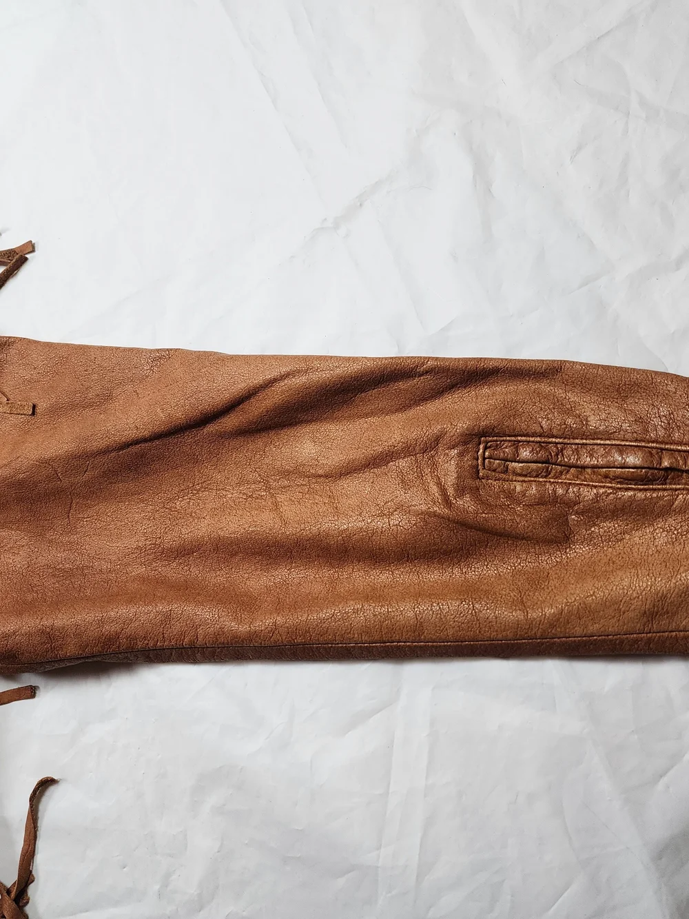 Adventure Bound By Wilson Leather Women's Western Fringe Brown Jacjet Size 8